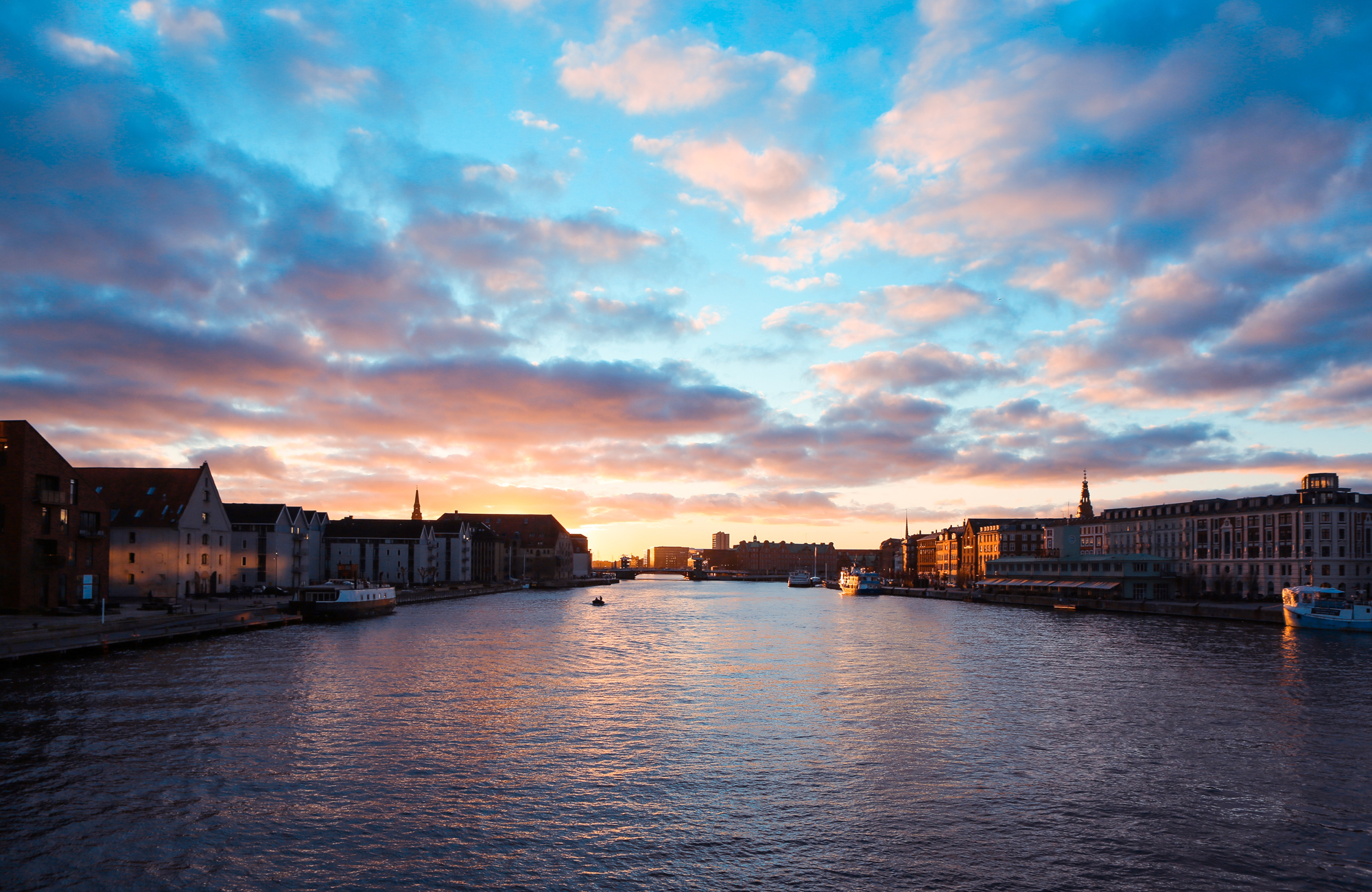 Copenhagen Canal Sunset